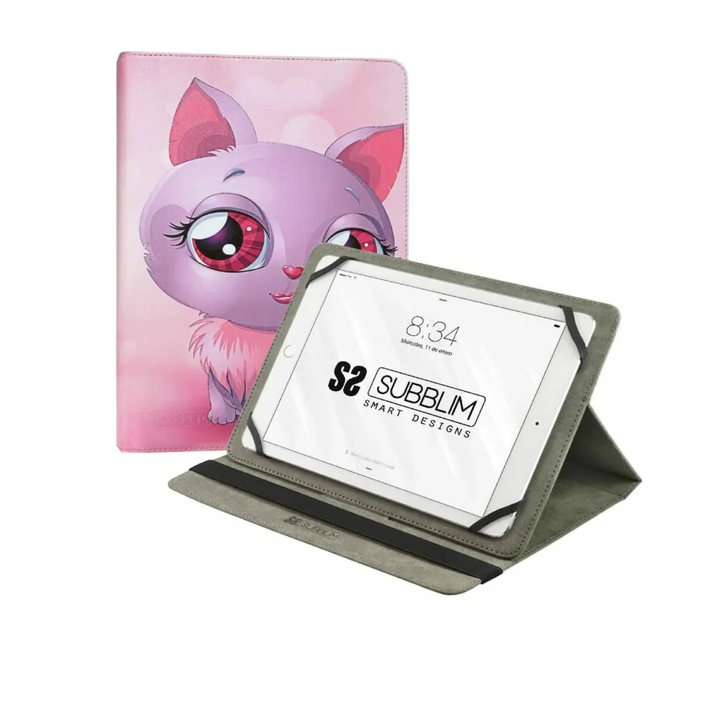 Subblim Trendy Cat: La Cover Tablet Ideale per Bambini e Studenti