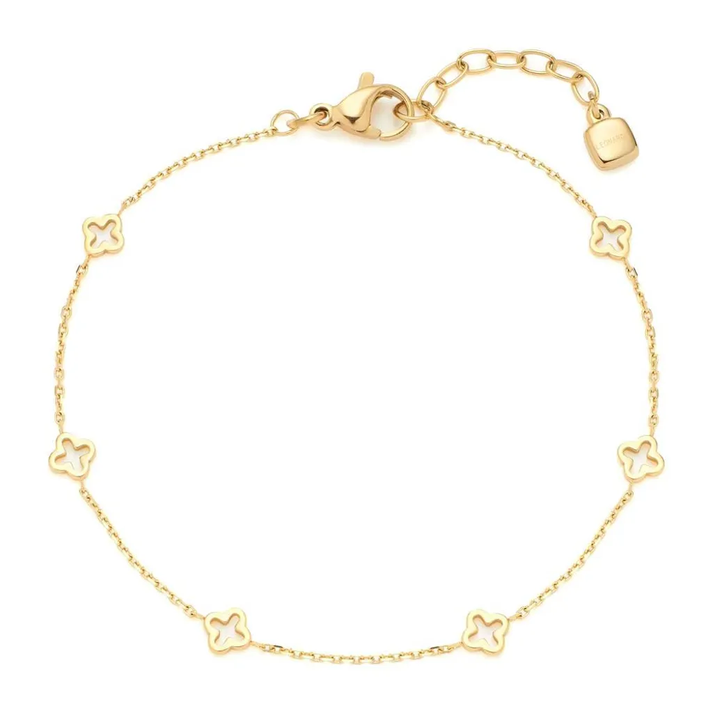 Bracelet Janna Ciao Leonardo doré acier inoxydable anti-allergies chic