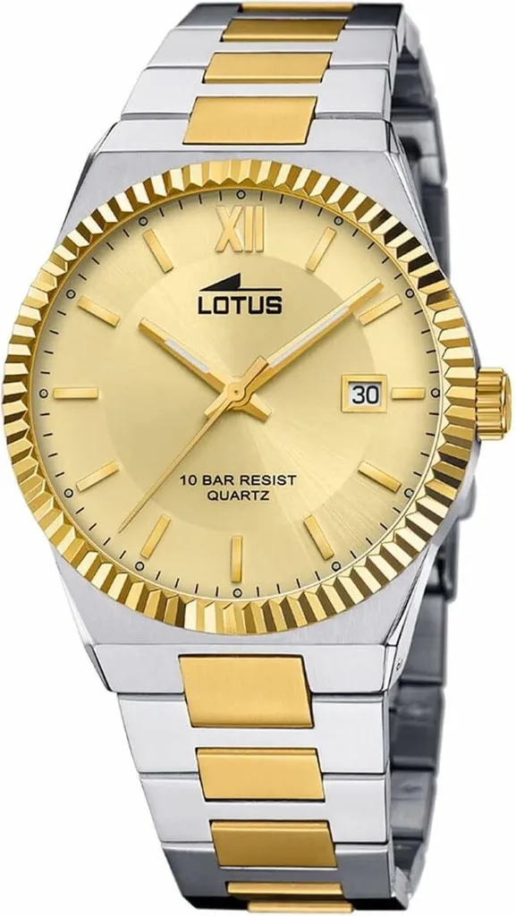 Montre Lotus Homme Durable et Inoxydable pour un Style Impeccable