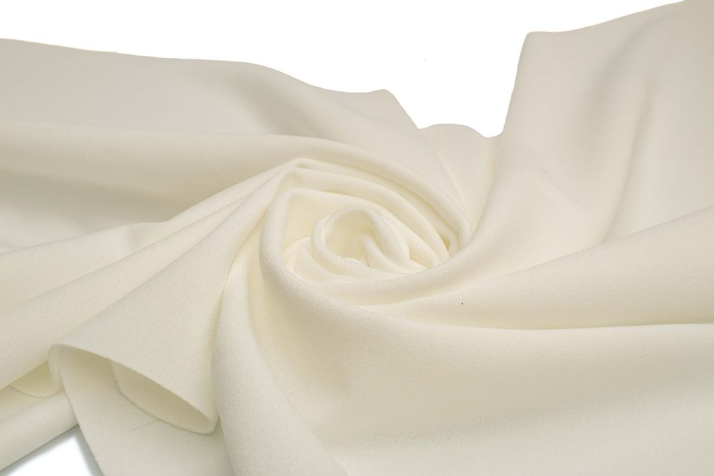 Potápačský úplet Scuba Crepe, krémová, 50 x 150 cm Obrázok produktu 