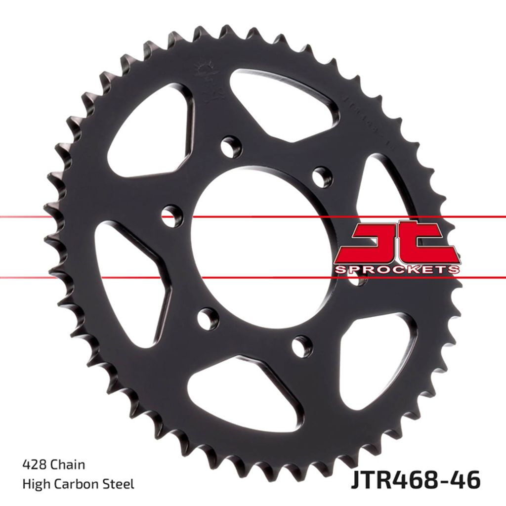 JTSPROCKETS Kettenrad JTR468.46 Hinten Kohlenstoffstahl