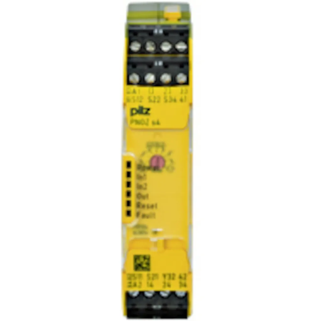 Appareil de commutation arrêt d'urgence Pilz 24V DC pour installations