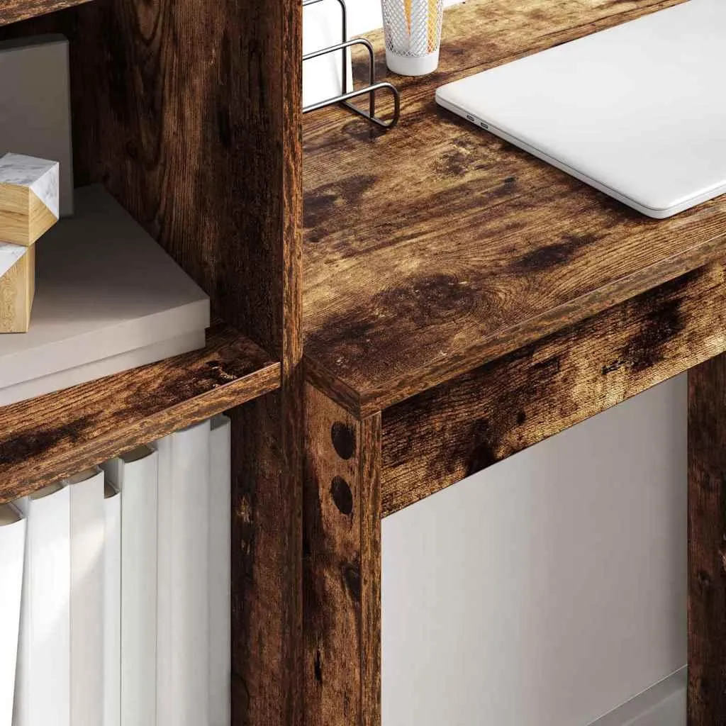Scrivania Maison Exclusive Rovere Affumicato 70x40 - Salvaspazio Design - 4