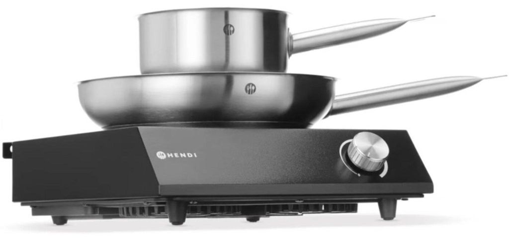 HENDI Set : Cuisinière à induction 3500W + casserole à Image du produit 