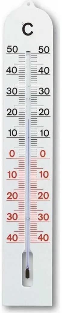 Thermomètre analogique sans pile blanc TFA 12.3005 lecture facile