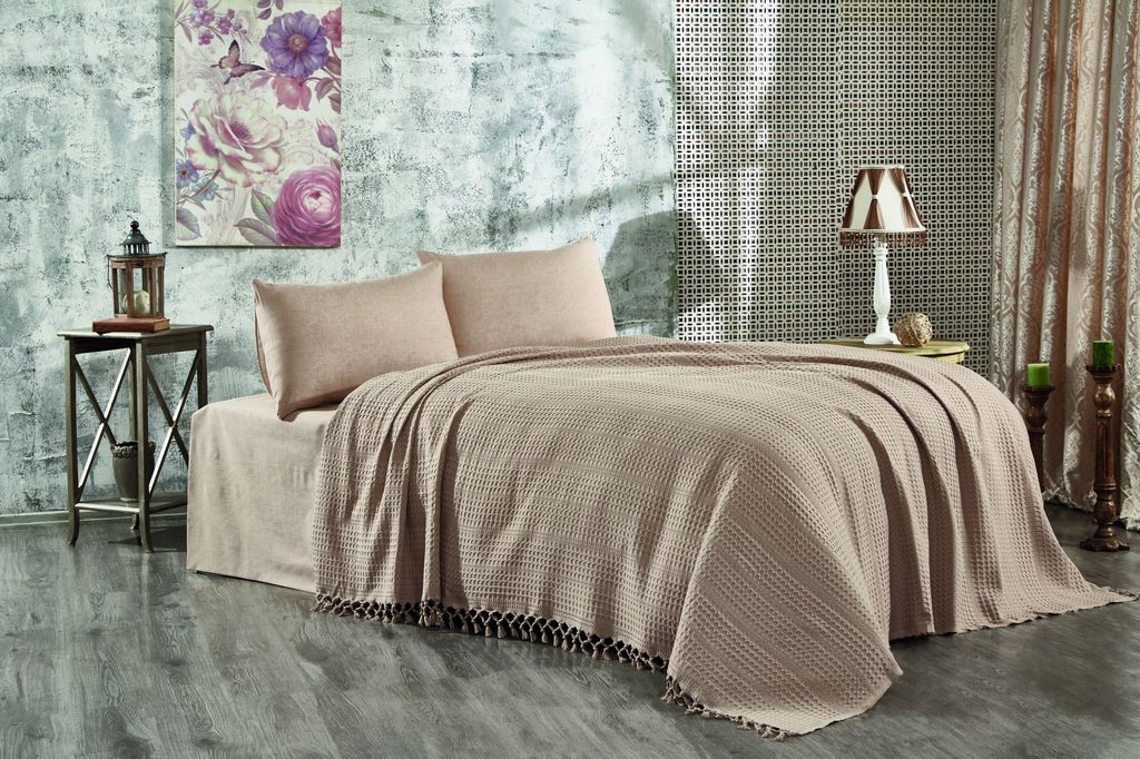 L'Essentiel Linge de Maison, Lotus- WTN1112, Cappuccino, Produktbild 