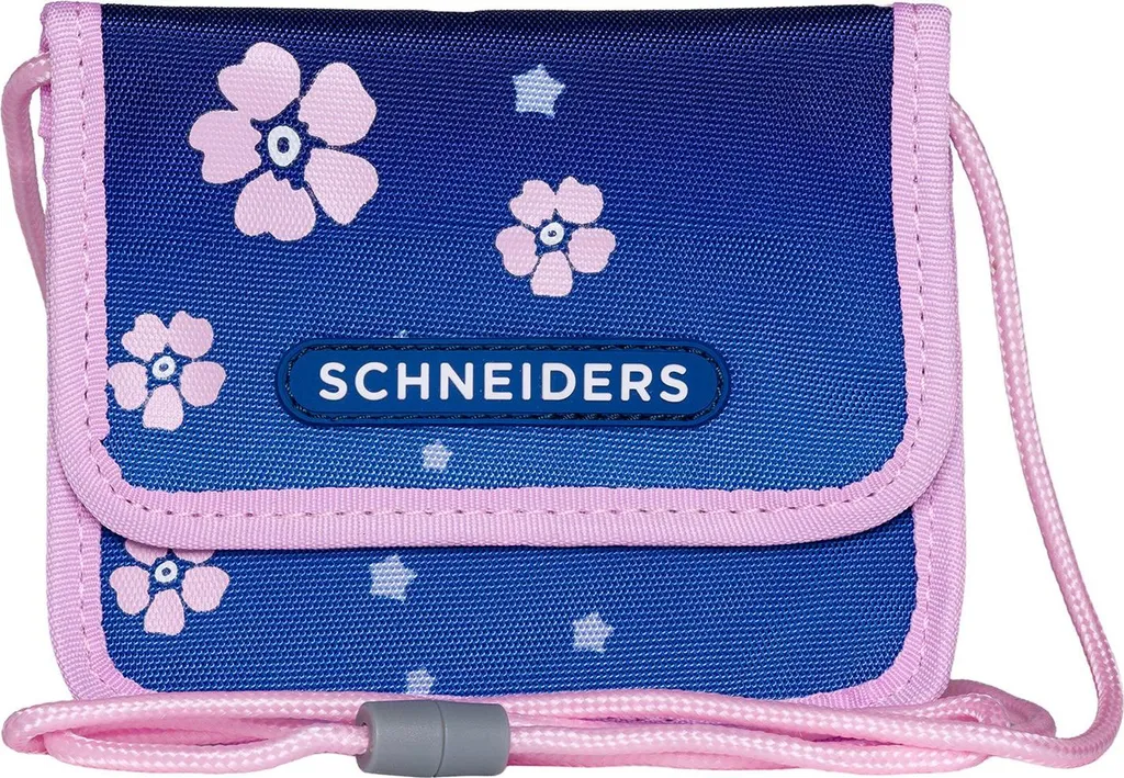 Schneiders Borsello da Collo Blue Bloom - Portafoglio Viaggio Sicuro