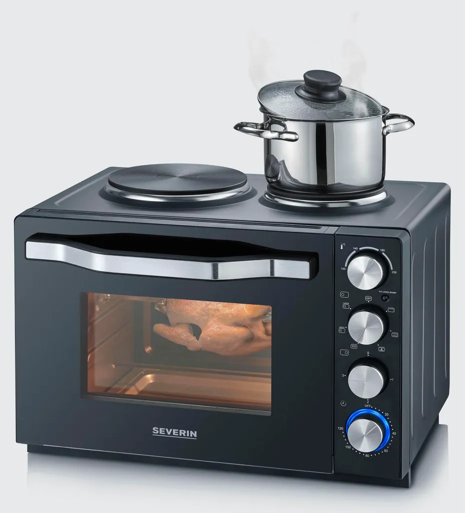 Four Severin TO 2074 à Chaleur Tournante et Plaques de Cuisson 30L - 4