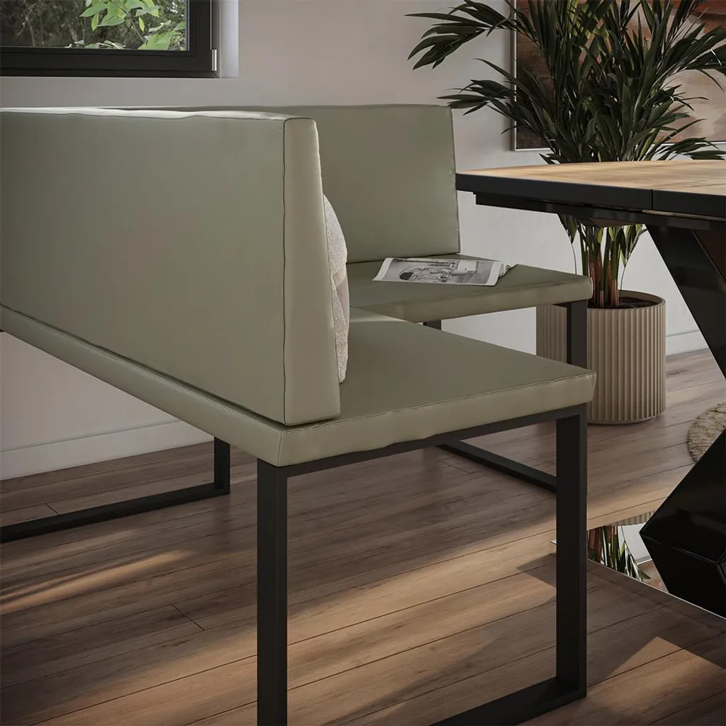 Banc d'angle compact Vicco Ravon 120cm pour optimiser votre coin repas
