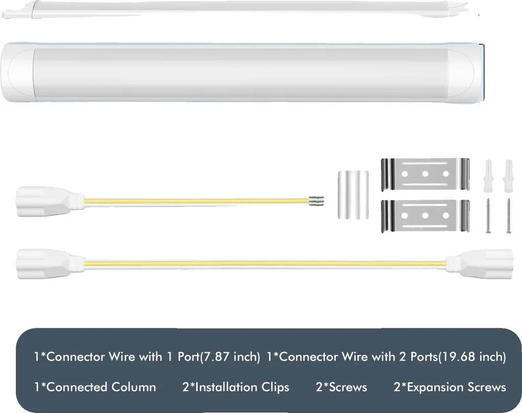 Réglette LED 115cm 40W - Remplacez vos Tubes Fluorescents par le 6500K Éco