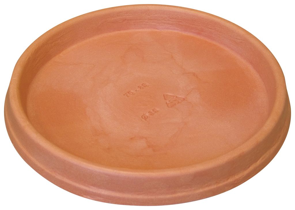 Ciotola in plastica sotto il vaso Marcella in terracotta Ø Immagine del prodotto 