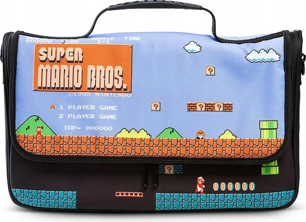 Rangement Complet Nintendo Switch PowerA Sac Mario contre les Chocs