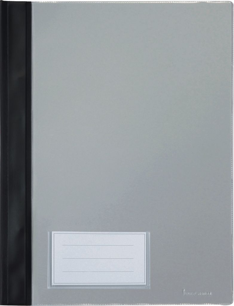 Schnellhefter A4 PVC schwarz Packung mit 10 Stück