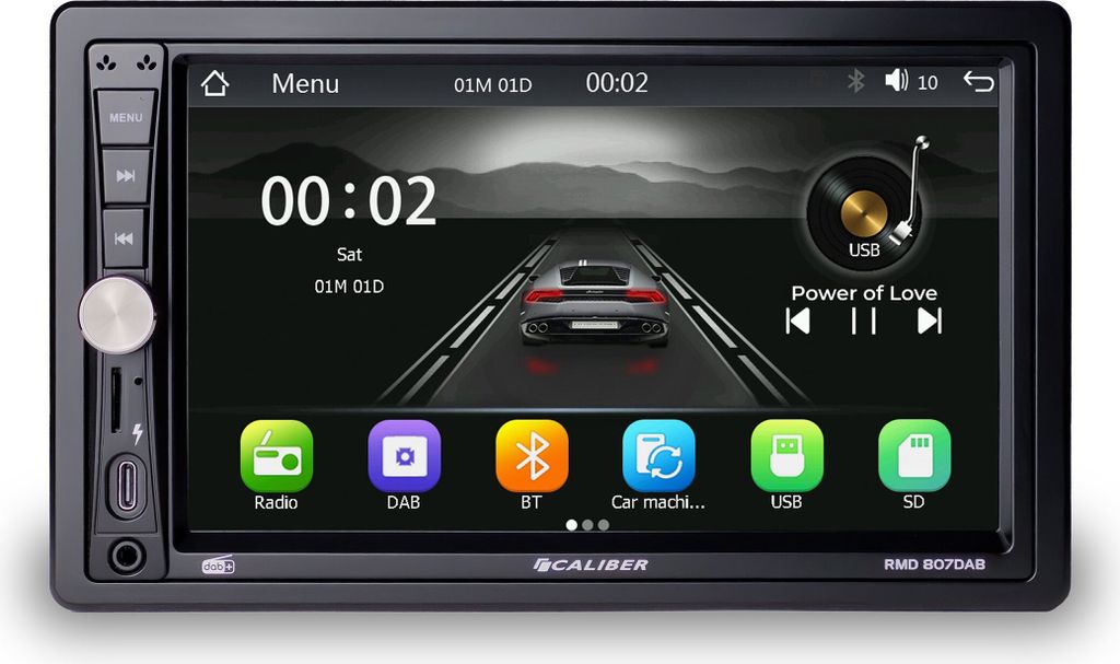 Caliber Caliber DAB Autoradio - Autoradio avec Bluetooth - Image du produit 
