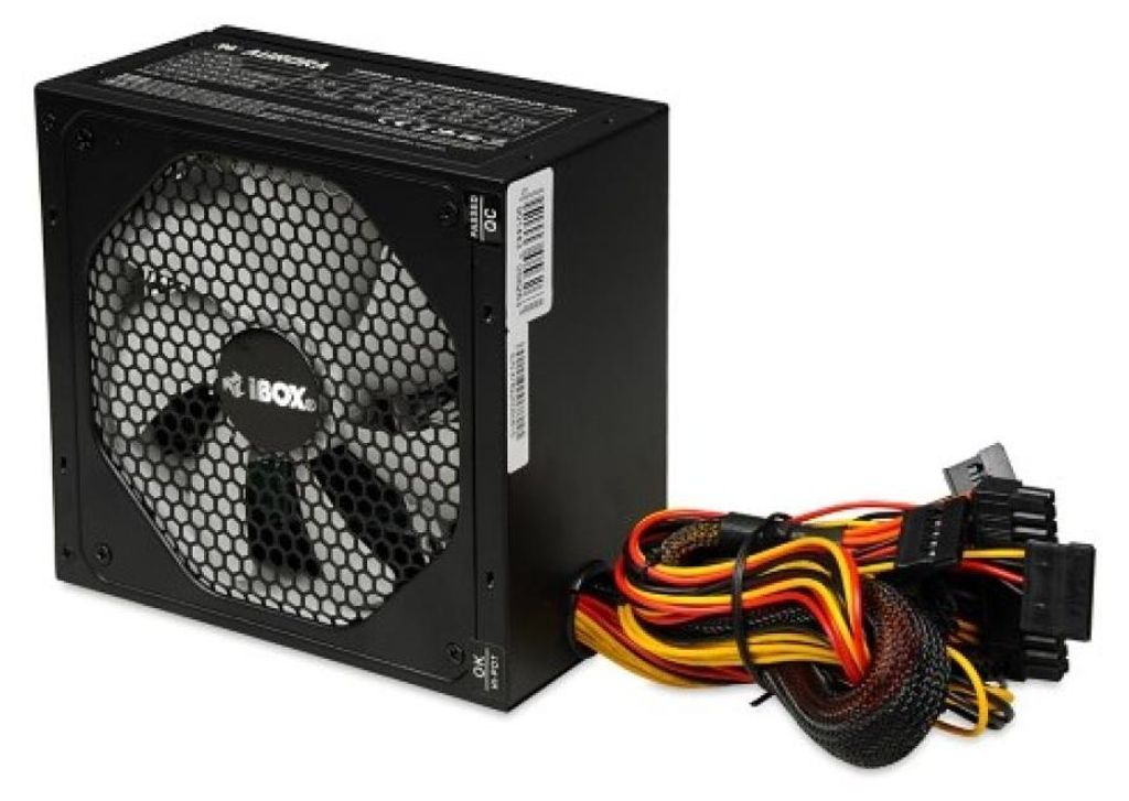 Energieversorgung IBOX AURORA 500W 14 CM FAN ZIA500W14CMBOX Produktbild 