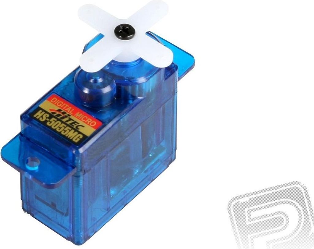 Hitec HS-5055MG, Servo, Hitec, Flugzeug/Helikopter, Eisenloser Motor, 1,2 kg/cm, 1,5 kg/cm