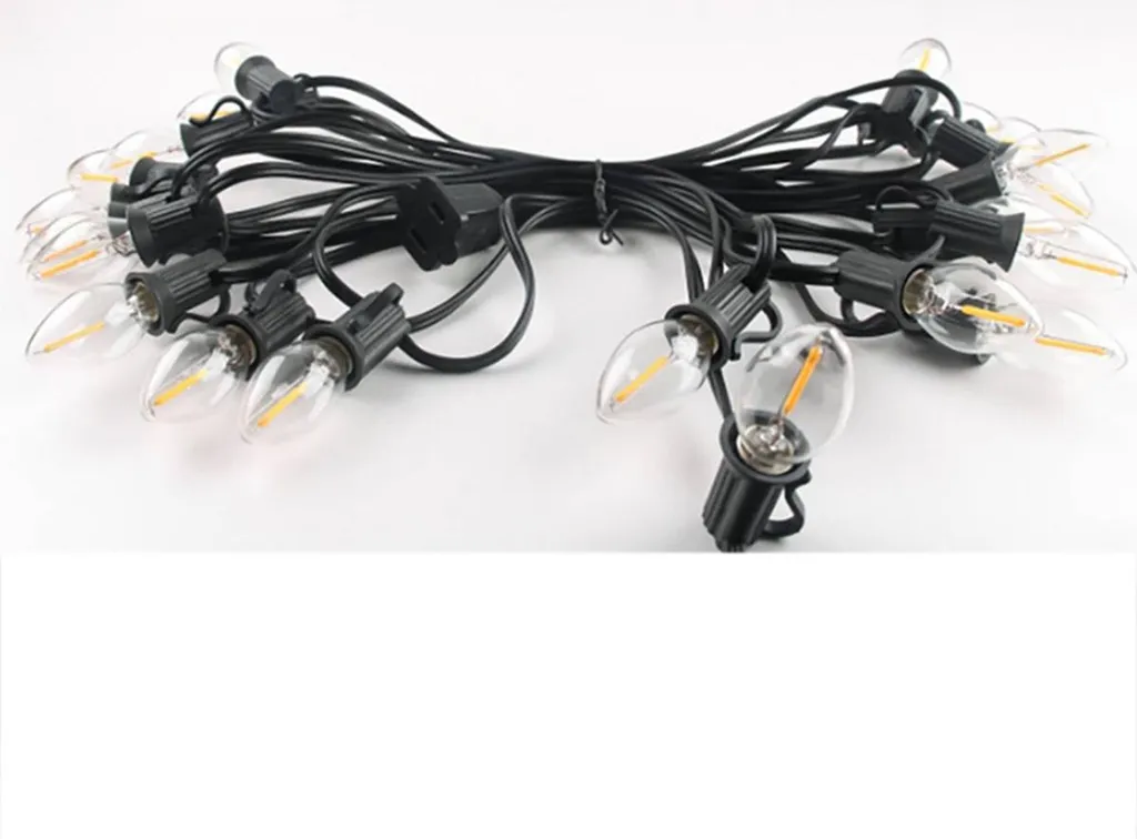 Catena Luminosa 10M E12 - Luci Esterno Halloween e Feste - Offerta