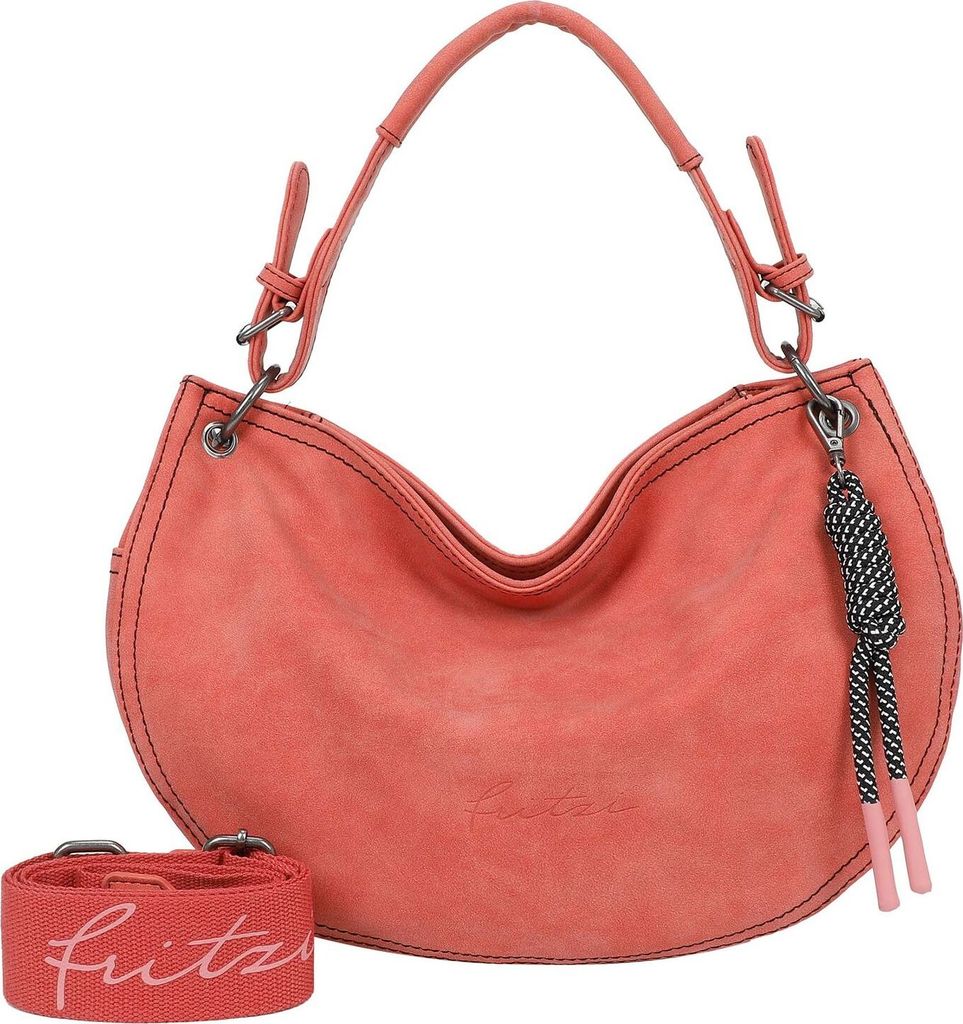 Fritzi aus Preußen Schultertasche Umhängetasche Bitzi11 Jive Shoulder Bag Warm Mandarin koralle