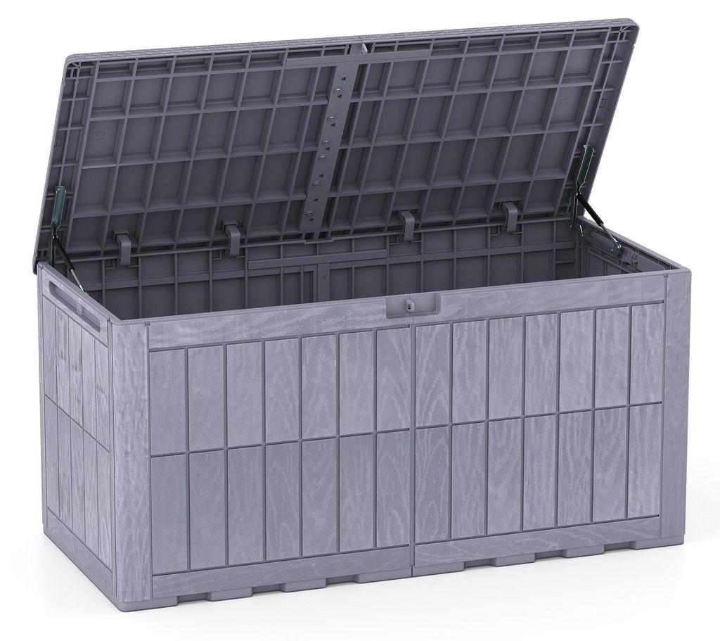 COSTWAY Tuinopslag 455 liter, waterdicht, 2-in-1: opbergbox Productafbeelding 