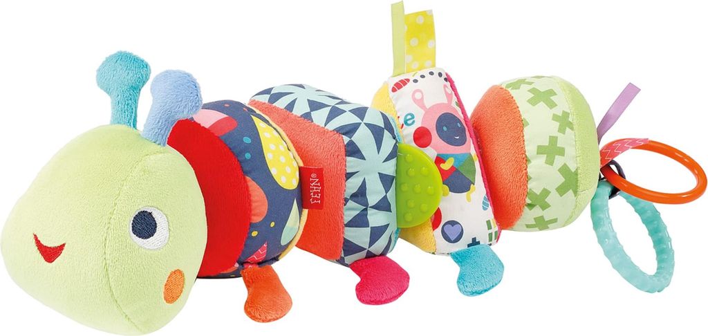 Fehn Activity Puzzle Chenille Color Friends Animal de jeu Image du produit 