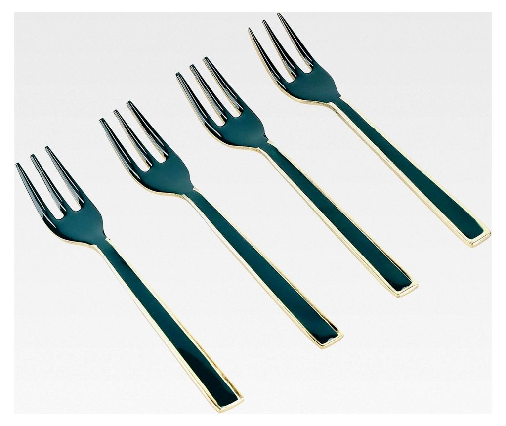 Artesà Mini-Serviergabel-Set aus Edelstahl, 4-teilig, in Geschenkverpackung
