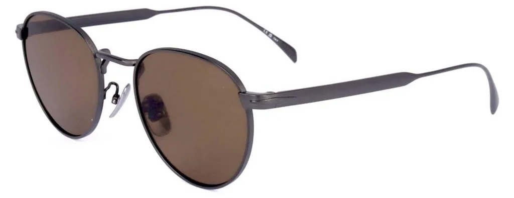 David Beckham DB 1142/S Noir ruthénium mat 51/21/150 Lunettes de soleil