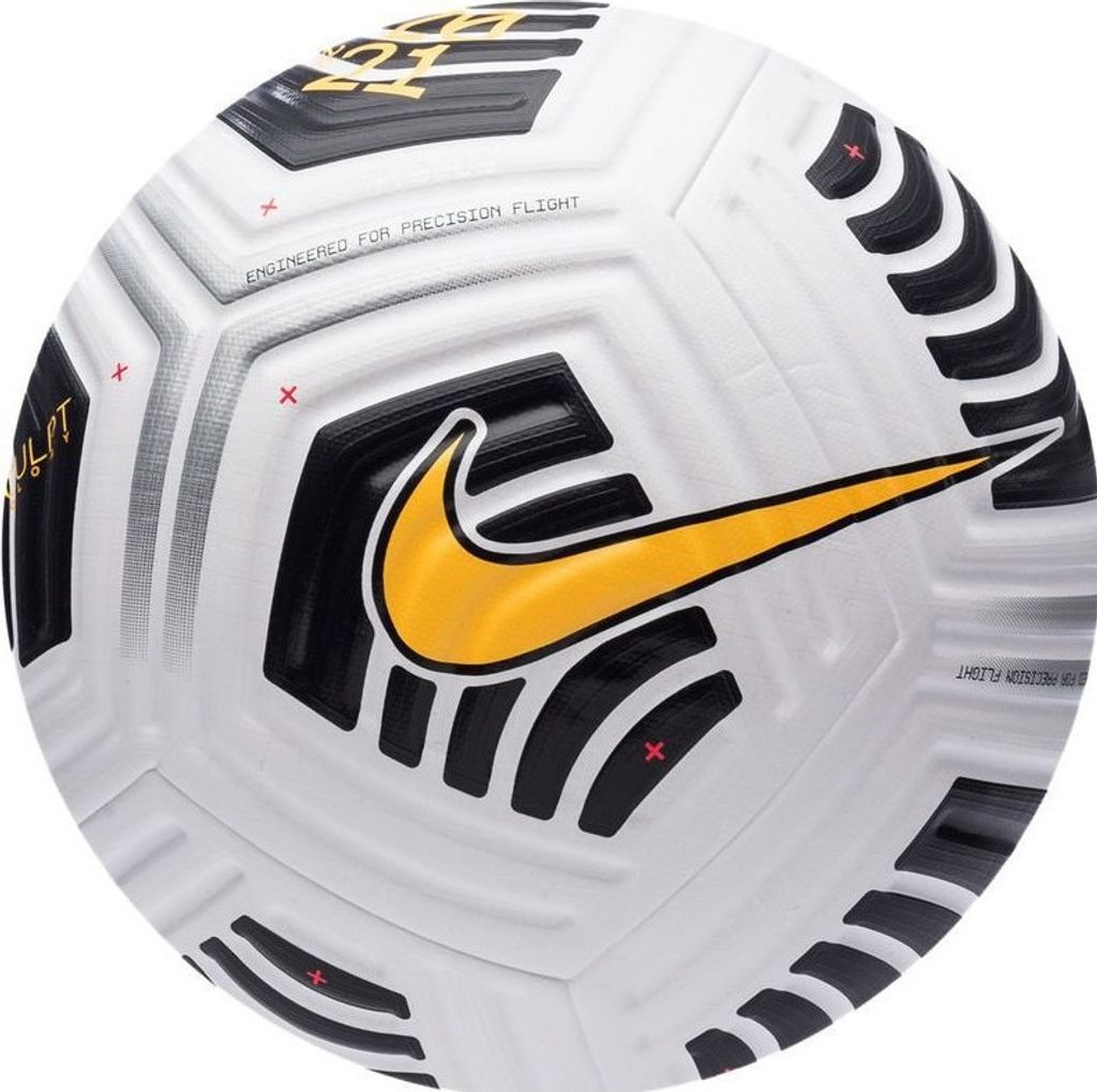 Nike FLUG Fußball Größe 5 SCHWARZ mit ACC-Technologie für präzise Flugbahn