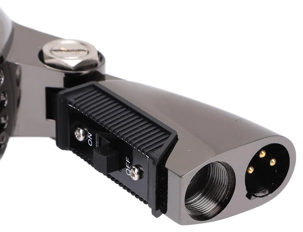 Microphone rétro pour podcast et scène dynamique cardioïde universel