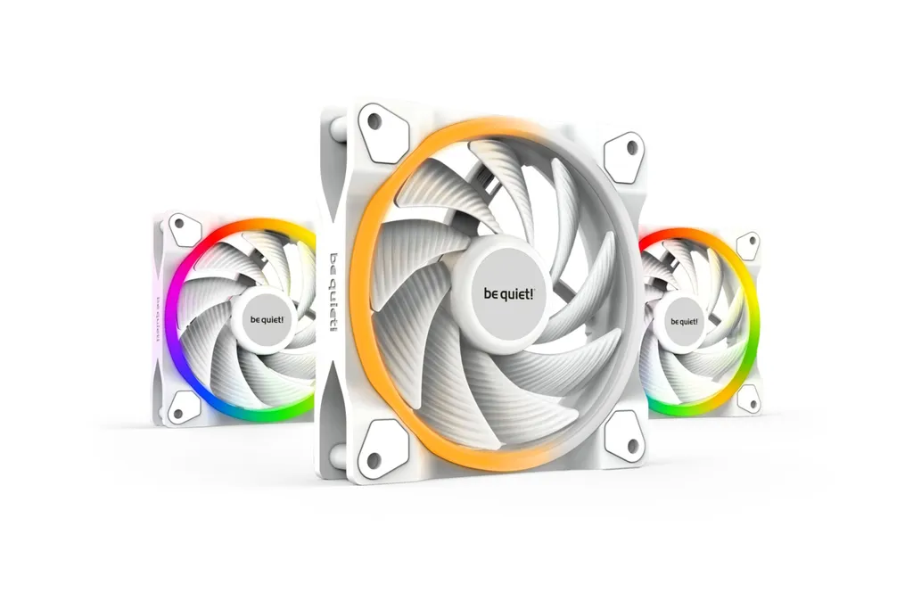 be quiet! Light Wings White 120mm PWM HS 3-Pack: Alta Pressione ARGB