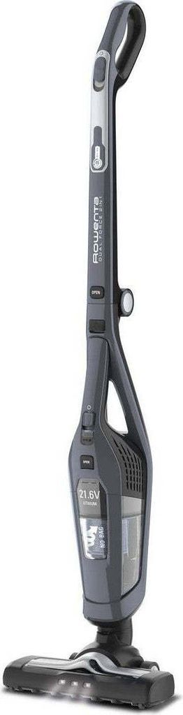 A studio shot of a cordless vacuum cleaner.