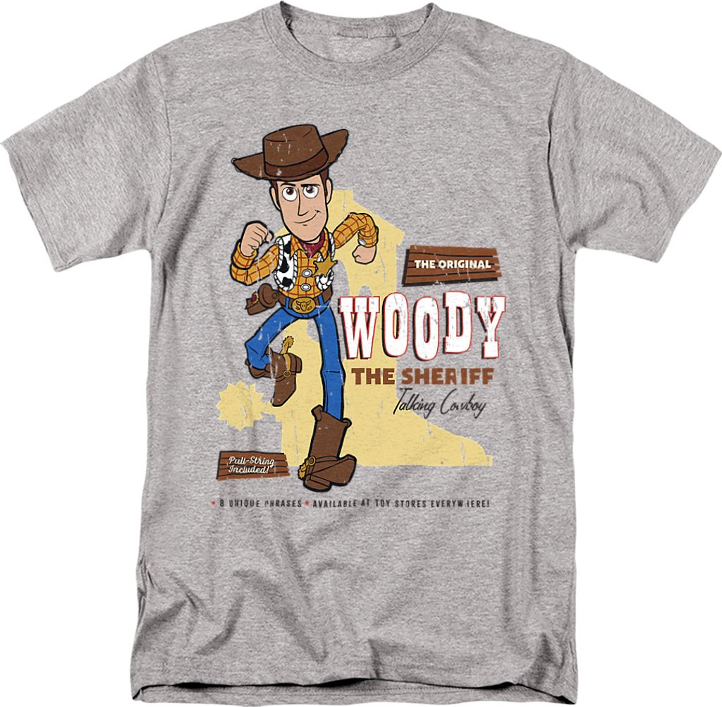 Toy Story - "Orginal" T-Shirt für Herren TV2184 (S) (Grau)