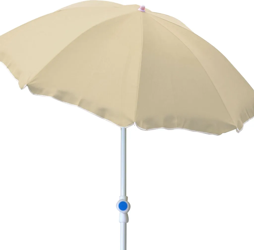 URBNLIVING Shanghai Ombrellone Rotondo Da Giardino 2,4m – Inclinabile, UPF 50+, Idrorepellente, Con Borsa (Blu)