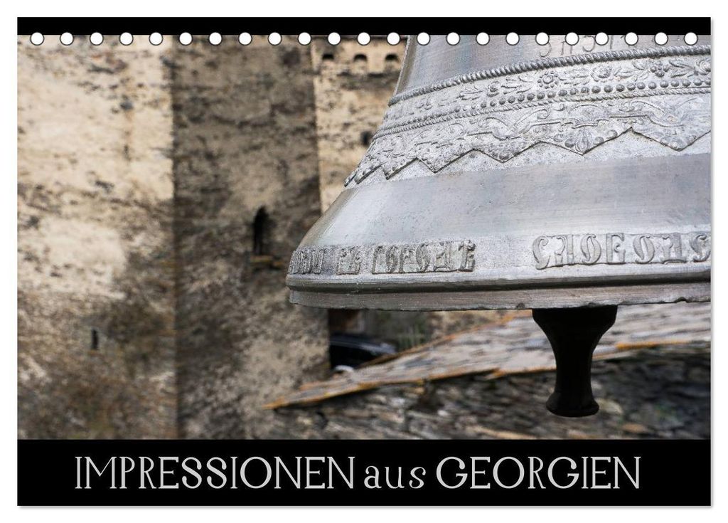 Impressionen aus Georgien (Tischkalender 2027 DIN A5 quer), CALVENDO Monatskalender
