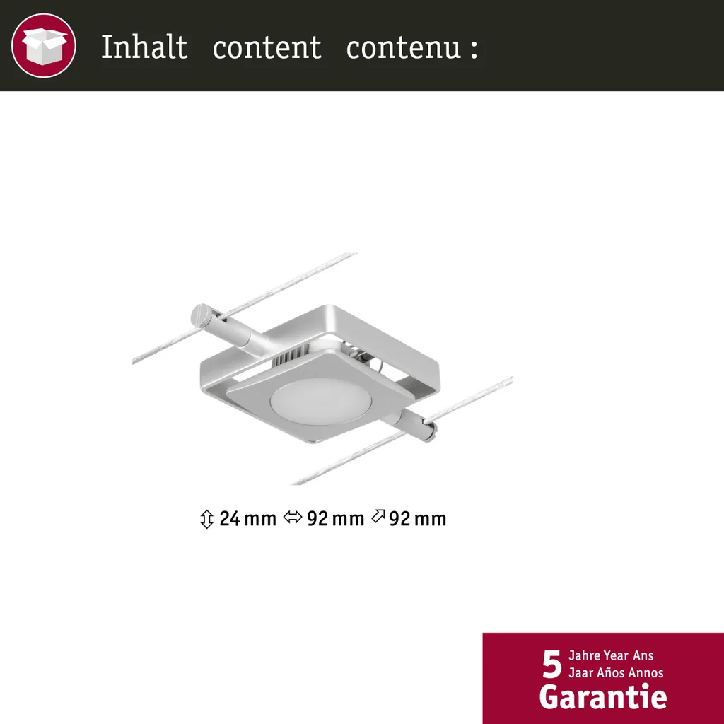 Integrazione Faretto LED MacLED Paulmann CorDuo 12V DC Cromo Opaco - 4