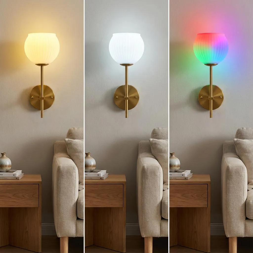 Applique Murale LED pour Éclairer sans Travaux Électriques - Rechargeable - 5