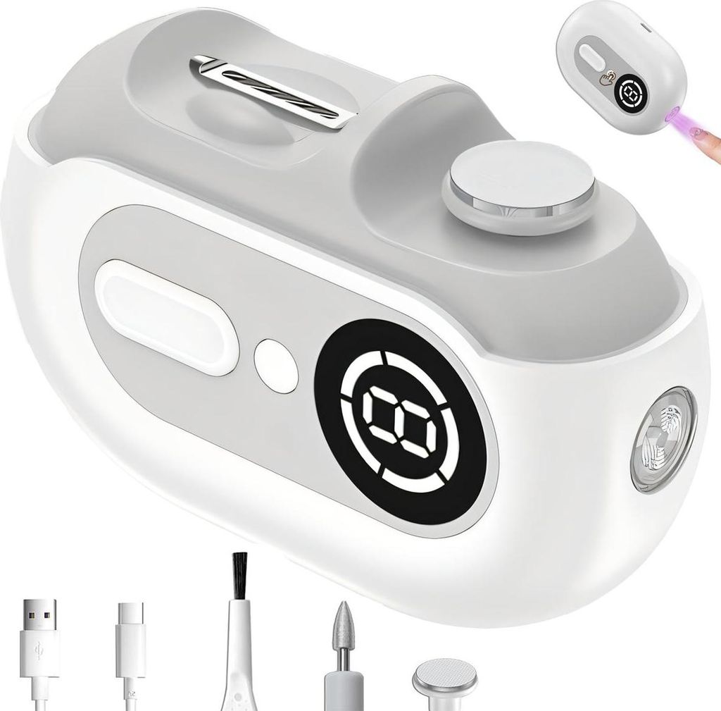 Elektrischer Nagelknipser für Familie & Senioren, sanft & Produktbild 