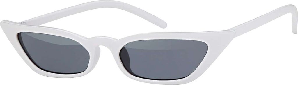 Damen Sonnenbrille Designer Cat Eye Modern Urlaub Sommer Strand 30488 Weiß