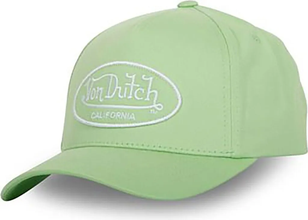 Casquette Von Dutch Verte pour Homme Lof Cb C7 Accessoire Mode Rétro