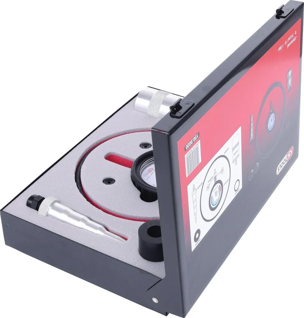 Vérifier l'efficacité d'une pompe à eau avec le kit KS TOOLS 150.9020 8 pcs - 9