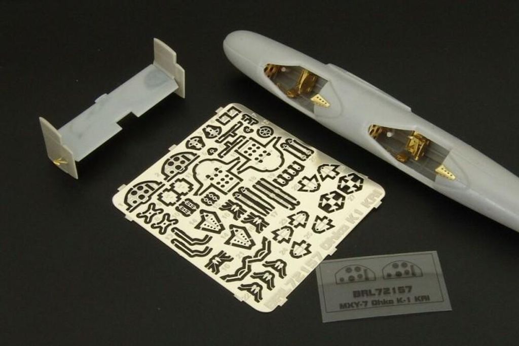 Brengun BRL72157 - 1:72 Ohka MXY7-K1 KAI (two seat) (Brengun kit) - Ätzsatz- Neu