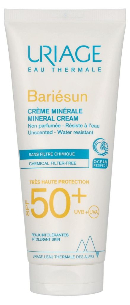 Uriage Bariésun Crème solaire minérale SPF50+ 100 ml Image du produit 