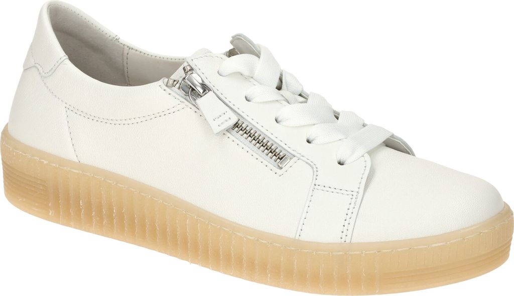 Gabor 83.334 Damenschuhe - Halbschuhe - Sneaker weiß Freizeit NEU