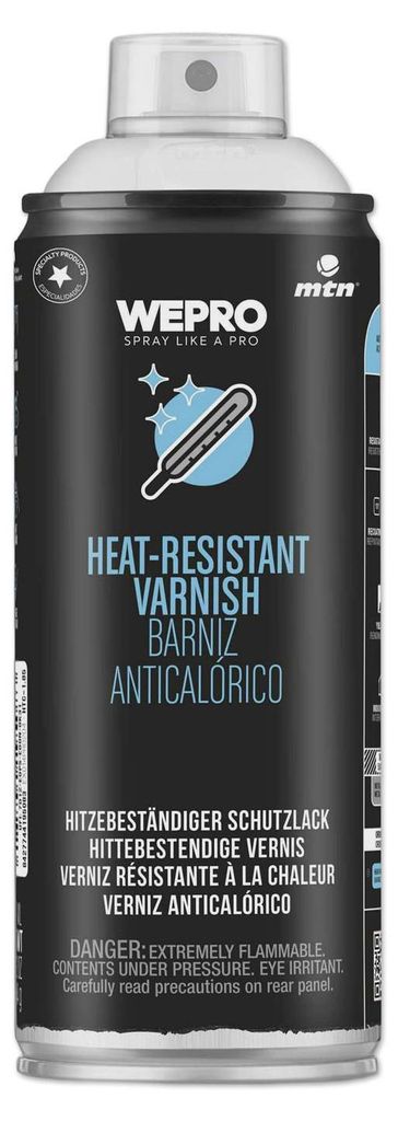 Hitzebeständiger Klarlack bis 690°C | Hochtemperatur Schutzlack Spray