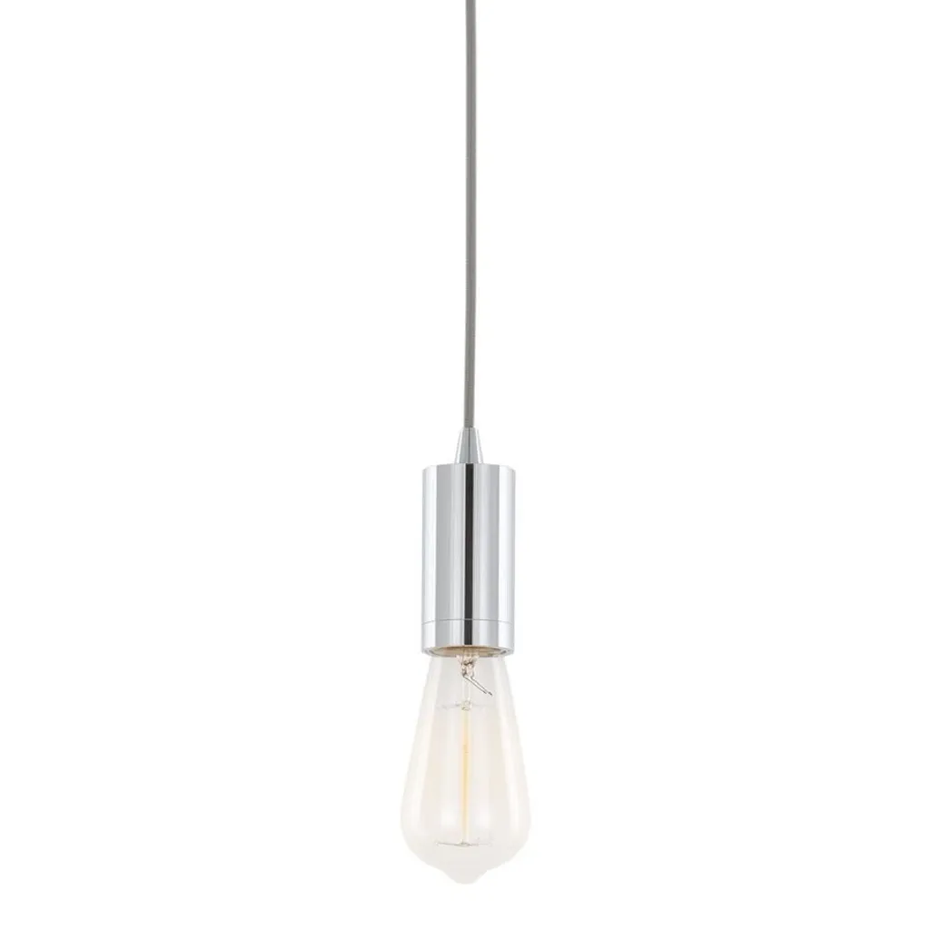 Italux Moderna DS-M-038 CHROME | Lampada Sospensione Cromo E27 Offerta - 2