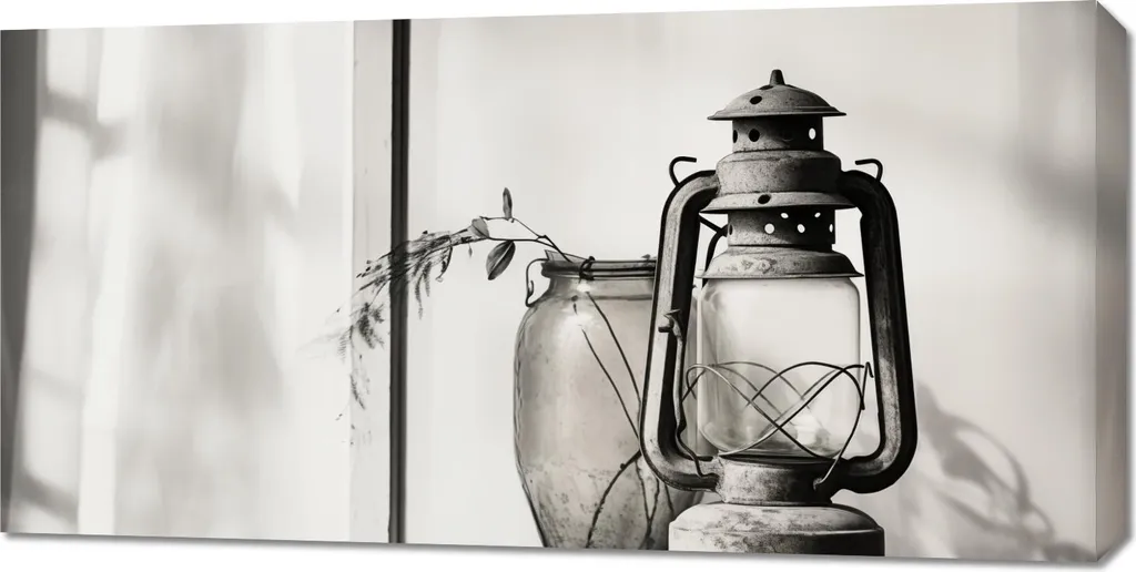 Offerta Quadro 100x50 cm Lampada nell'ombra - Prezzo Shock LED