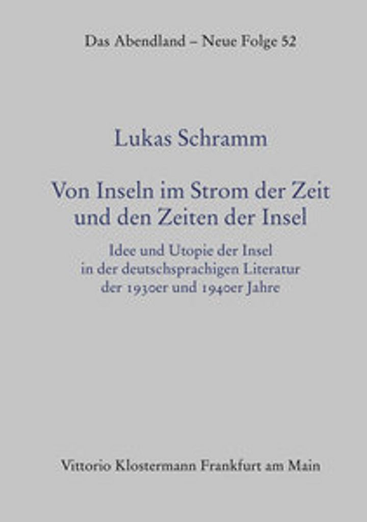 Von Inseln im Strom der Zeit und den Zeiten der Insel