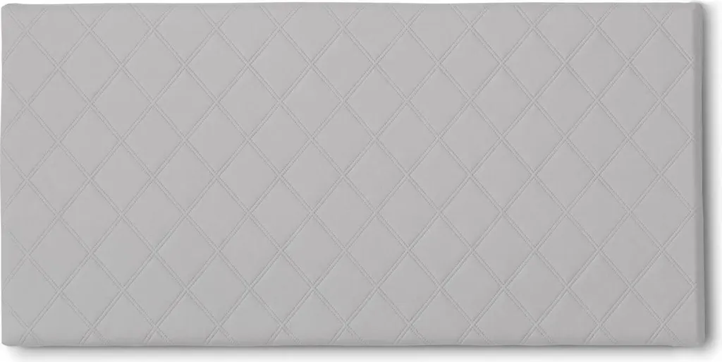 Acca Tête de Lit 130x5 cm Blanc Rembourré - Design Italien Élégant