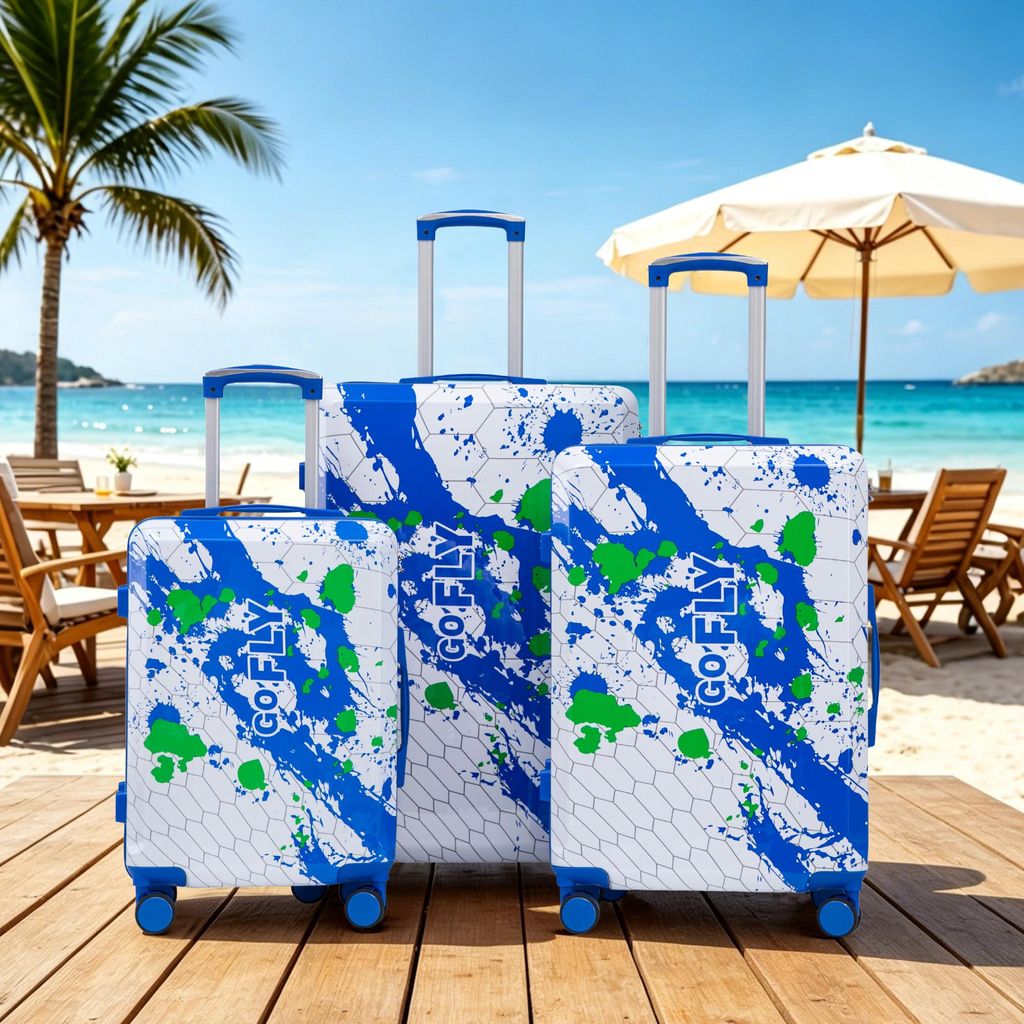 Set di valigie classiche okwish, composto da 3 pezzi, con Immagine del prodotto 