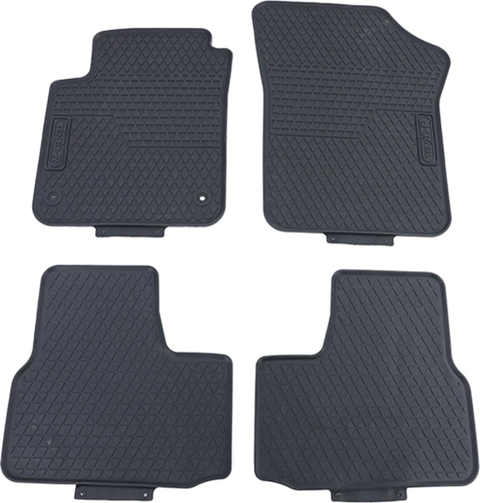 Premium Gummi Fußmatten Set Schwarz für VW Up  Skoda Citigo Produktbild 