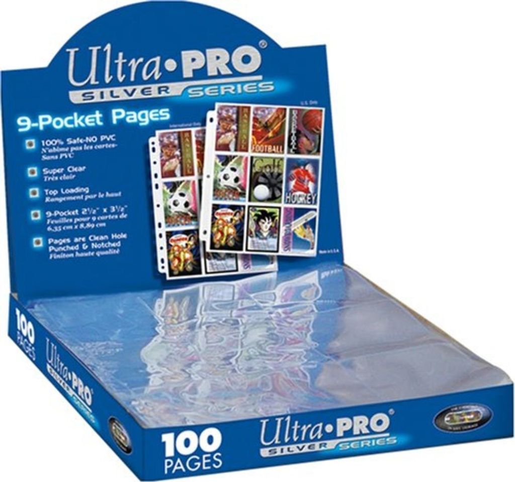 Ultra Pro Standard Size Albumseiten Für Karten Durchsichtig Produktbild 